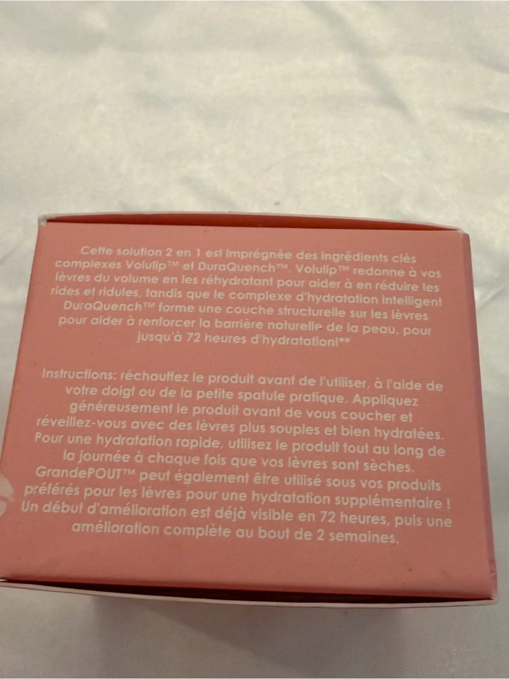 Grande Cosmetics GrandePOUT Plumping Lip Mask 15g BERRY MOJITO Made In USA